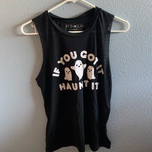 "If You Got It, Haunt It" muscle shirt